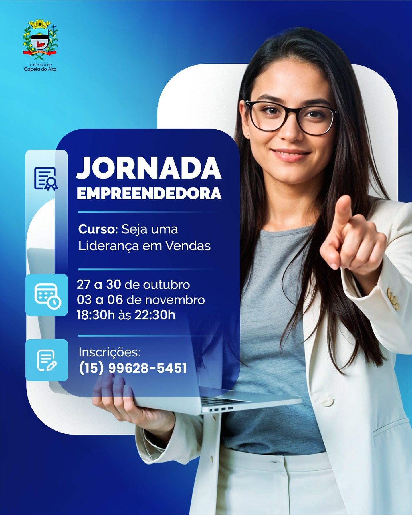 Último curso da Jornada Empreendedora! 📚