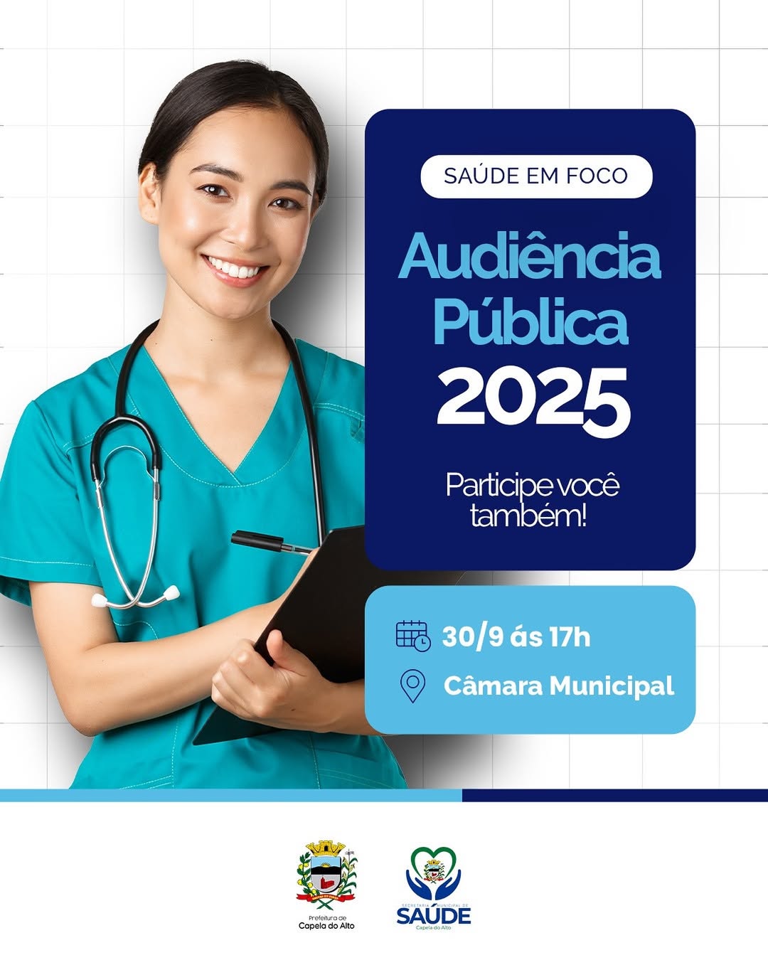 Audiência Pública: Saúde em FOCO! 🏥💬