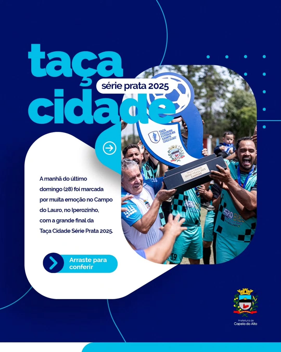 Amigos do Morro F.C é o grande campeão da Taça Cidade Série Prata 2025 🏆