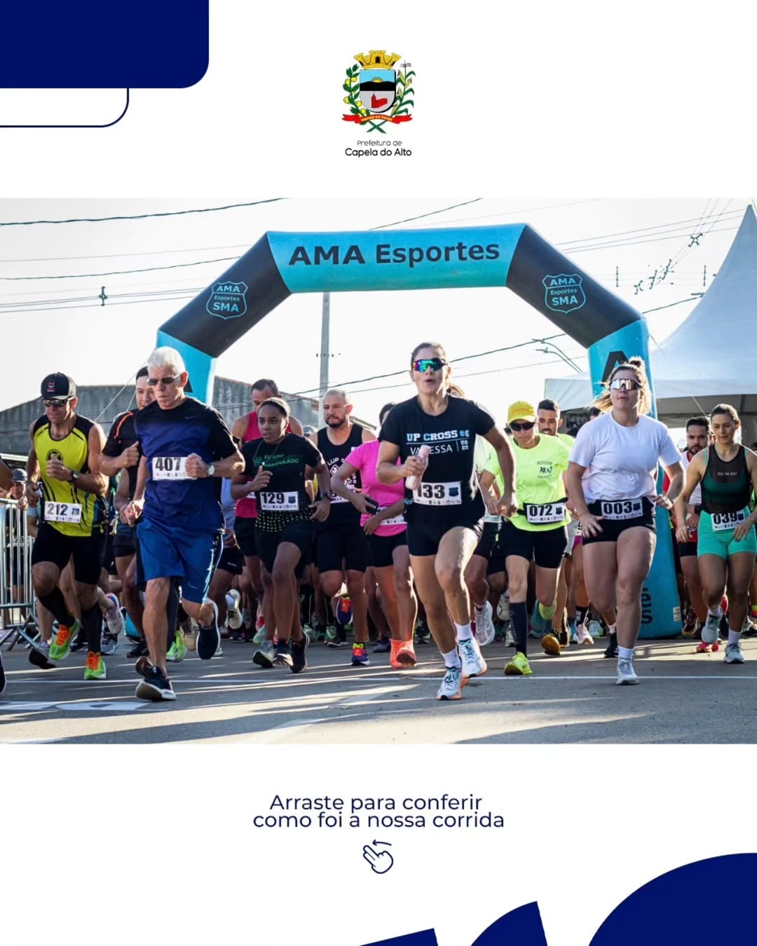 26ª CORRIDA DE PEDESTRE DA FESTA DO TRABALHADOR FOI UM SUCESSO EM CAPELA DO ALTO! 🏃‍♂️