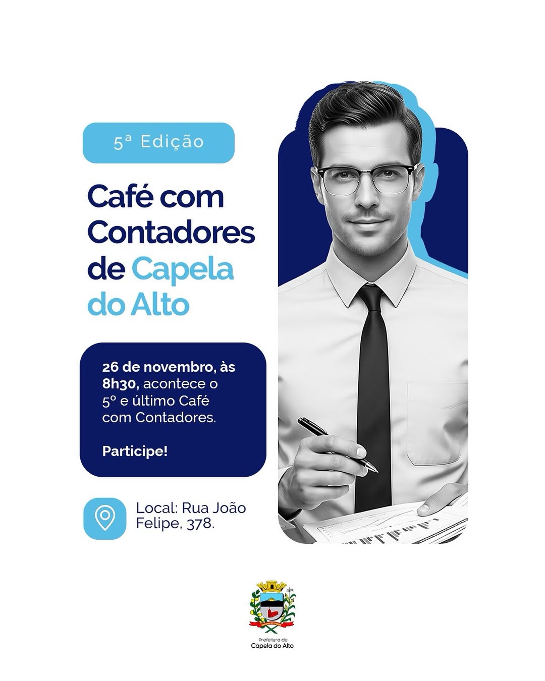 5º Café com Contadores de Capela do Alto ☕📊