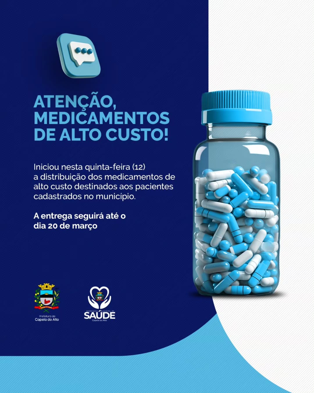 📢💊 ATENÇÃO, MEDICAMENTOS DE ALTO CUSTO!