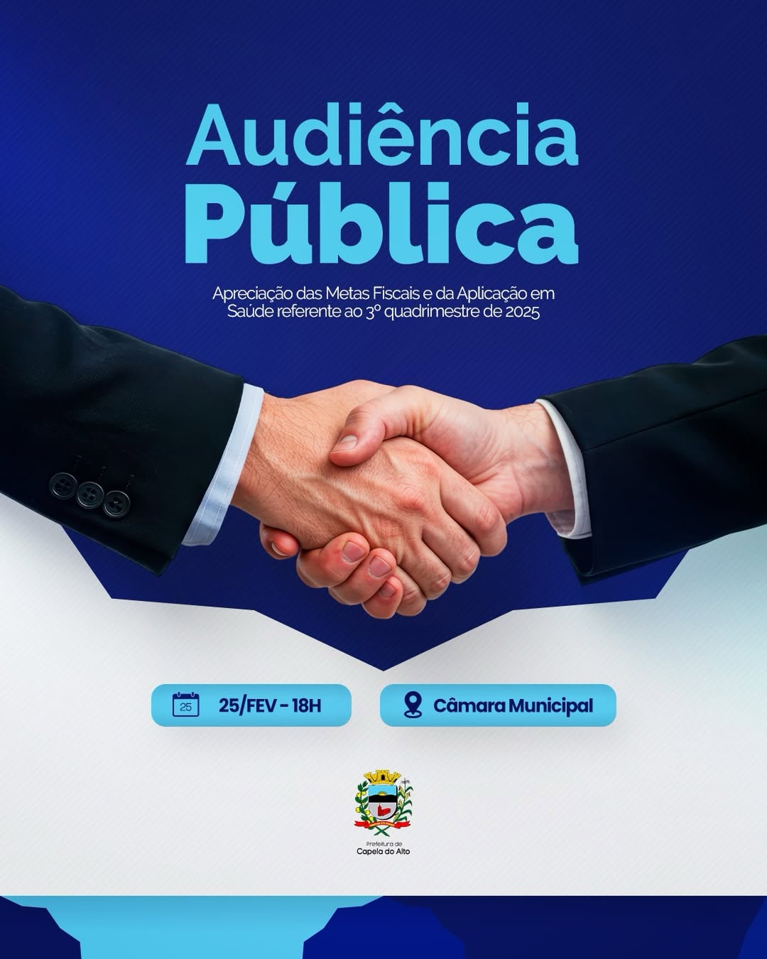 Audiência Pública: Convite 📢