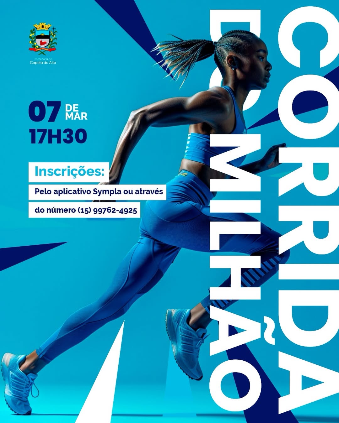 Vem aí, 8ª Corrida do Milhão 2026 🌽🏃‍♀️