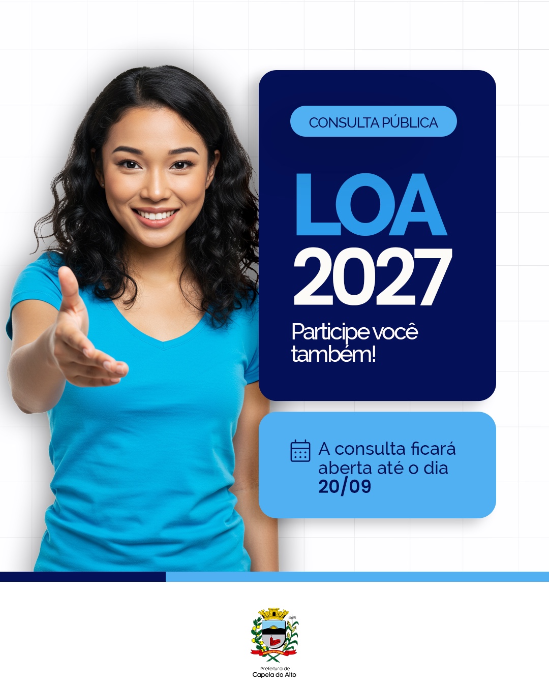 💬 Sua opinião ajuda a construir o futuro de Capela do Alto!