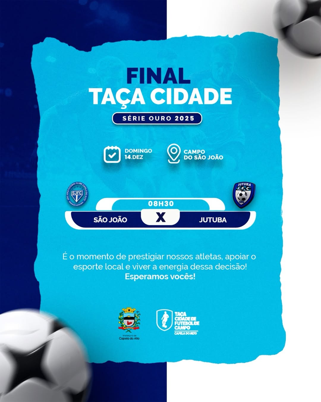 Final da Taça Cidade Série Ouro! 🏆⚽