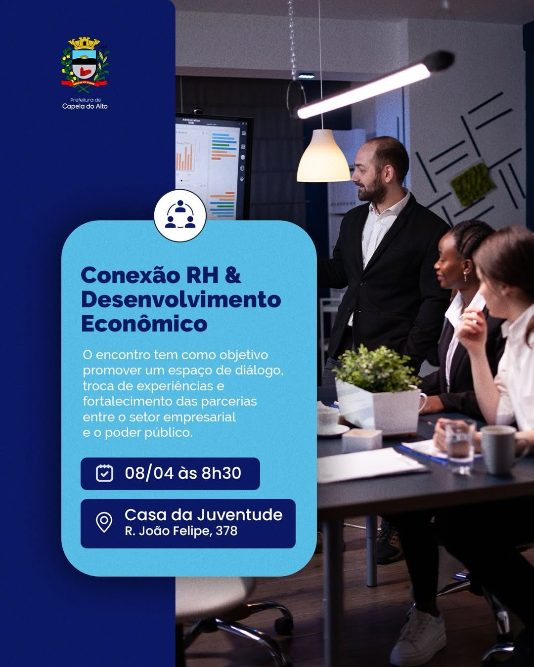 Conexão que gera desenvolvimento 🤝🏻📈