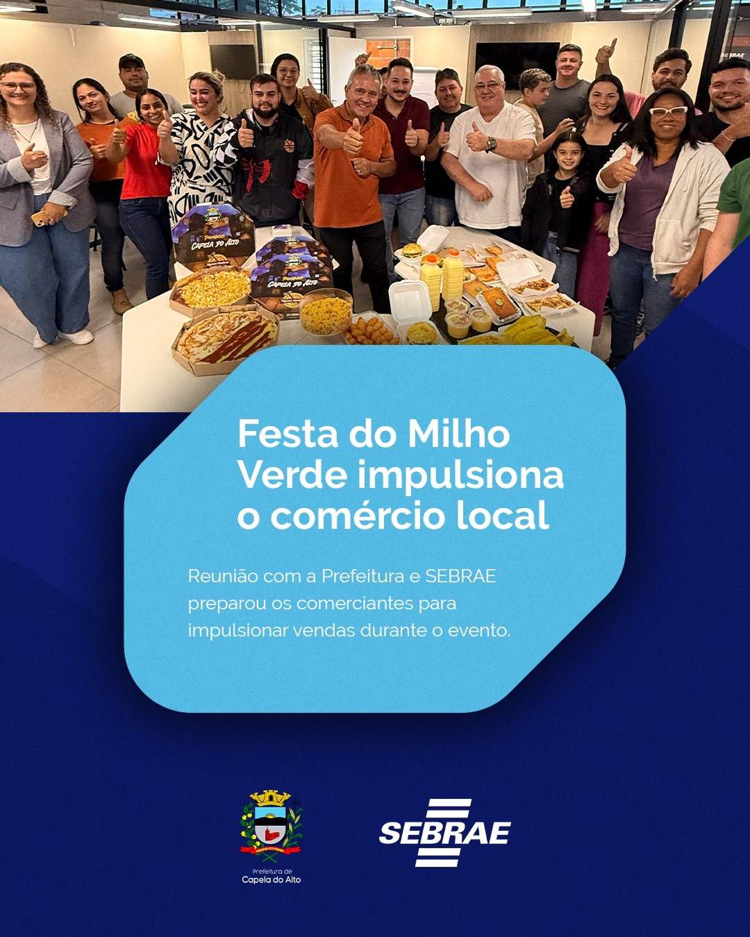 Festa do Milho Verde fortalecendo o comércio local.🌽📊