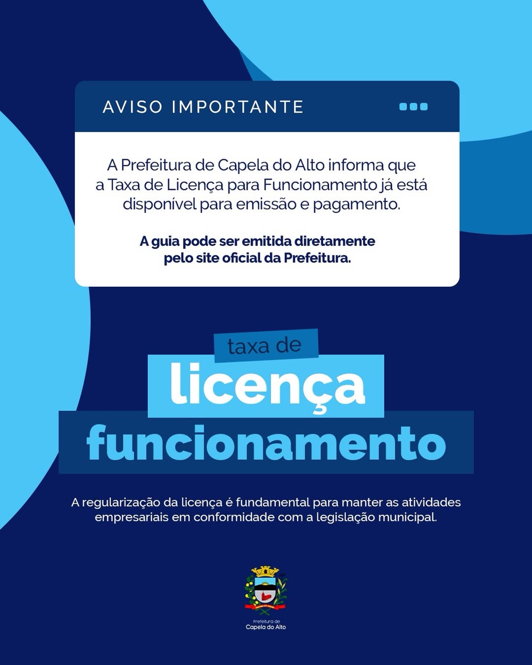 📢 ATENÇÃO, EMPREENDEDORES E COMERCIANTES!