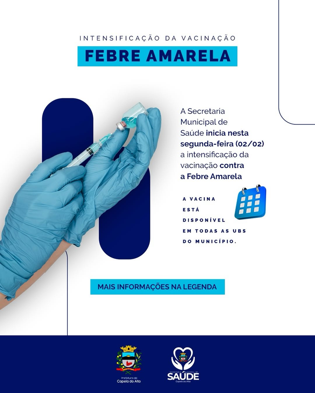Febre Amarela: Intensificação da vacinação 💉