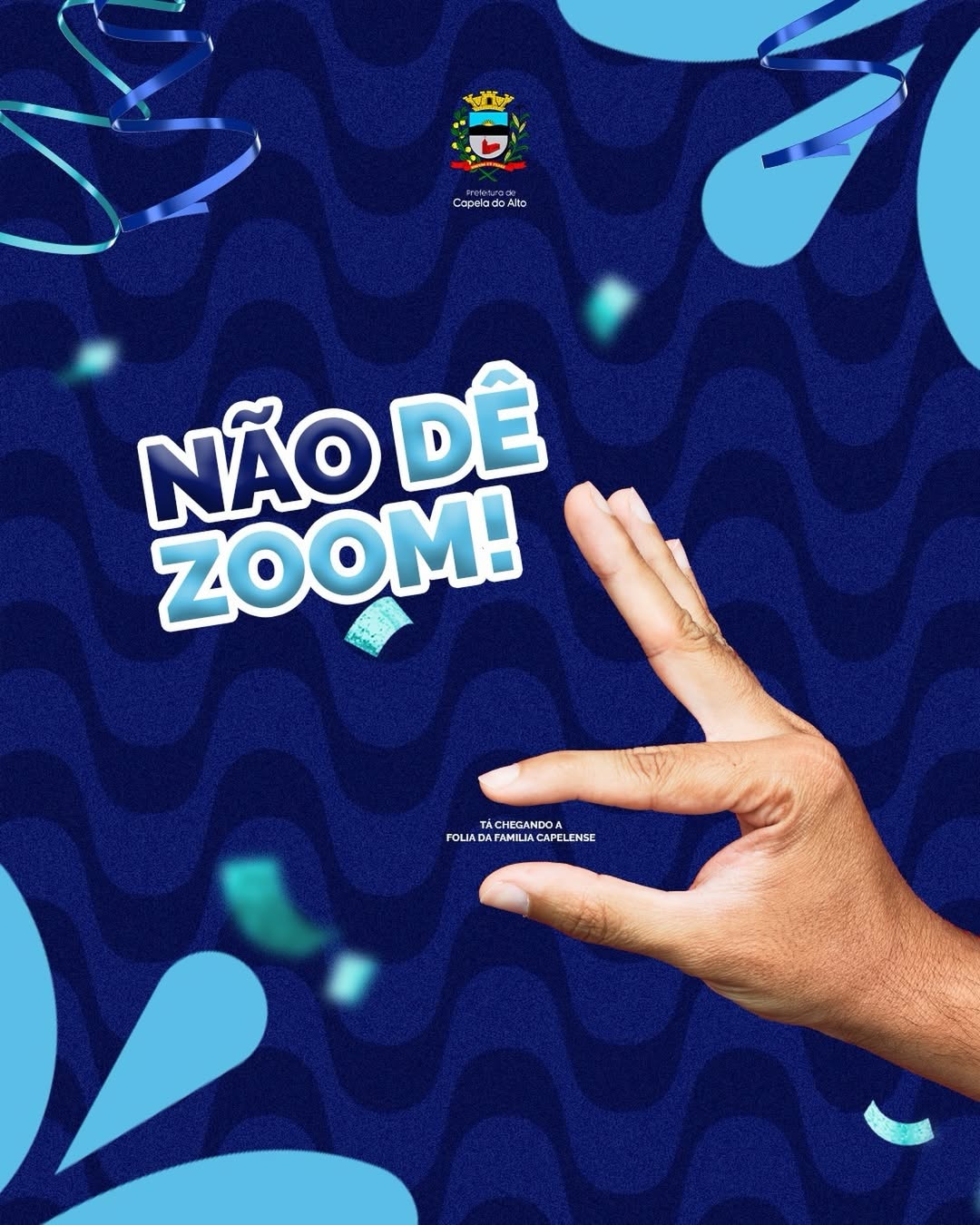 Vem aí, a Folia da Família Capelense! 🎊🎉