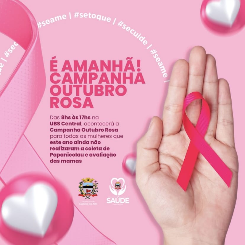 Juntos na luta contra o câncer de mama! 
