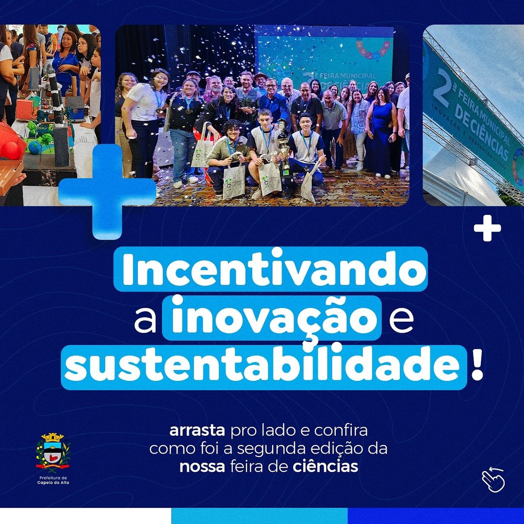 2ª Feira de Ciências de Capela do Alto: Inovação e Sustentabilidade