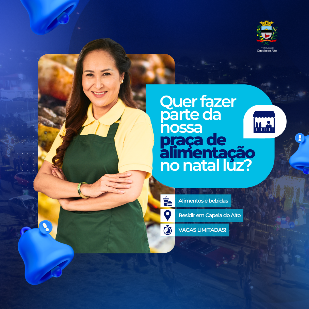 ATENÇÃO, EMPREENDEDORES E COMERCIANTES DO SEGMENTO DE ALIMENTOS E BEBIDAS!