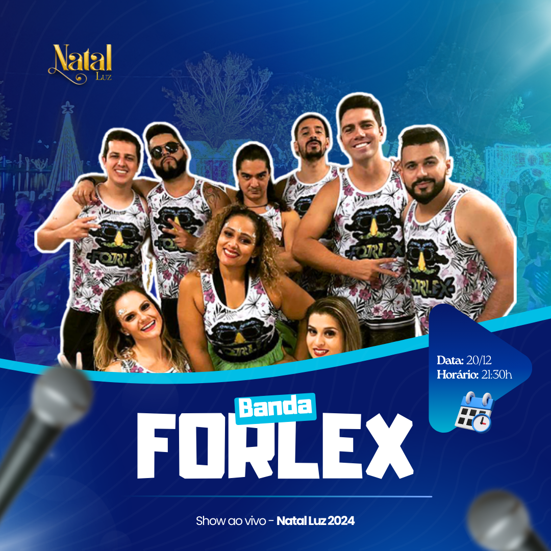 Banda Forlex no Natal Luz 2024