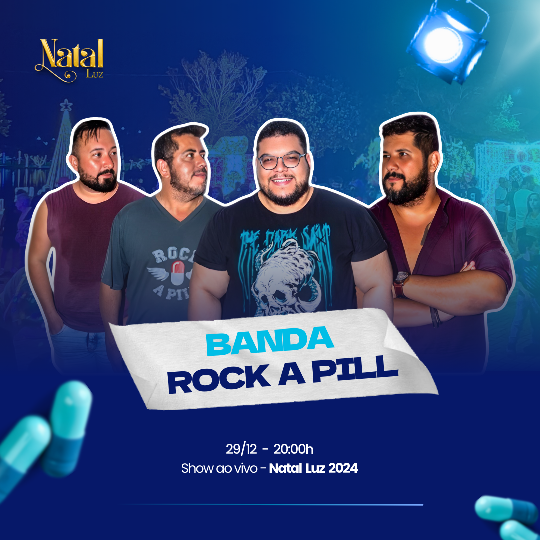 🎸 Show da Banda Rock a Pill Hoje! 🎸